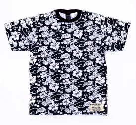 1990s Flower Print Dead Stock T-Shirts