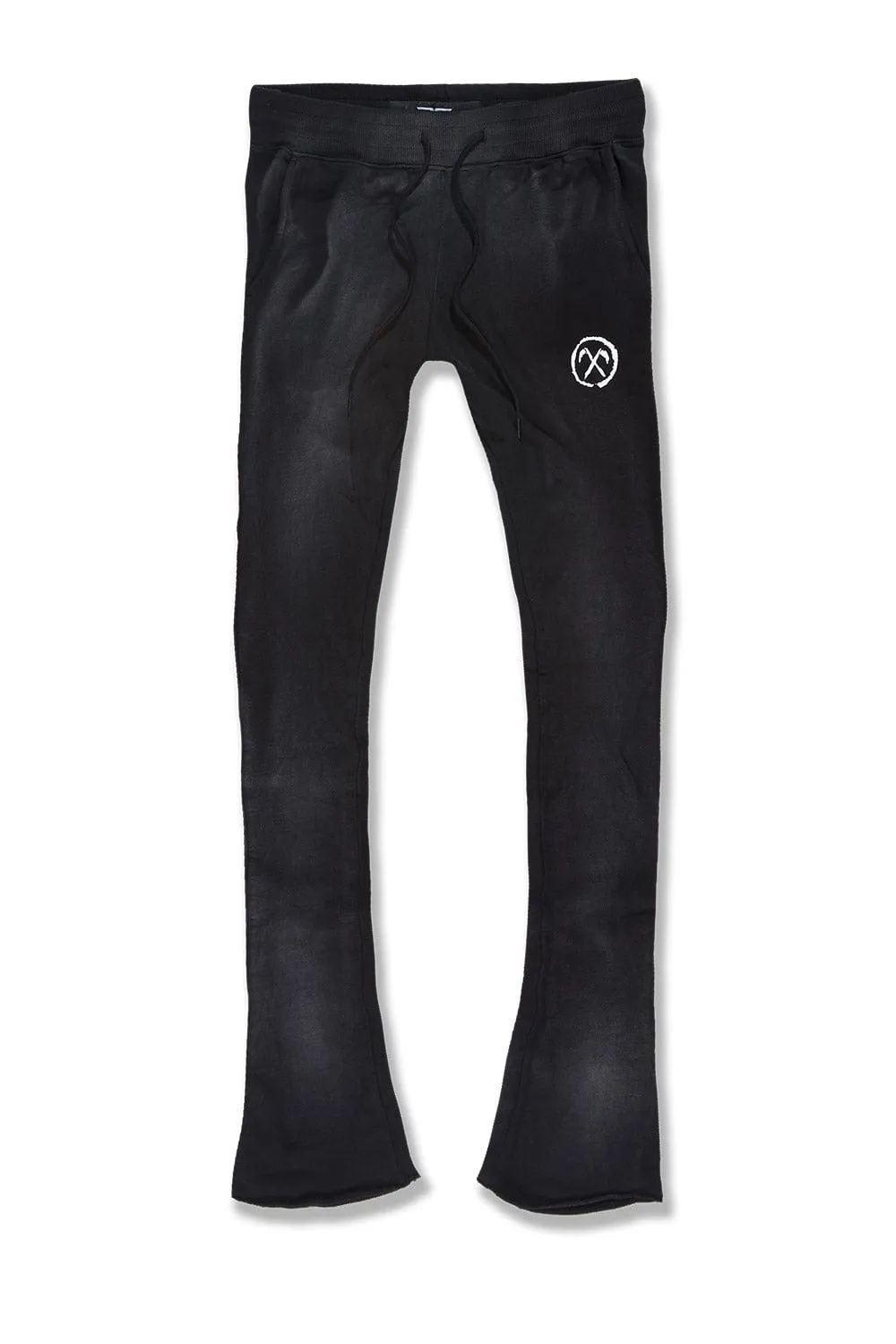 Afterlife Stacked Sweatpants (Black Shadow)