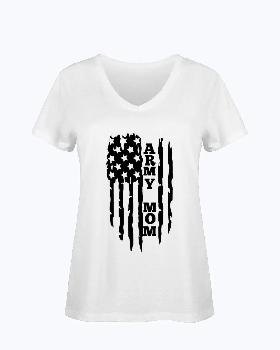 Army Mom Old Flag T-shirts