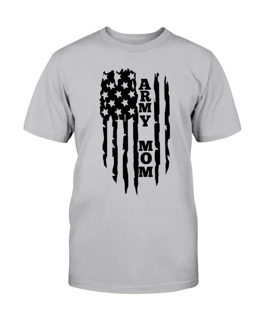 Army Mom Old Flag T-shirts