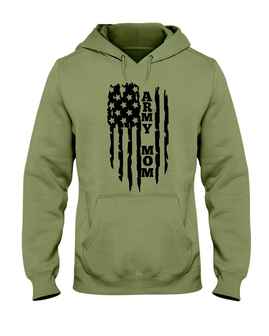 Army Mom Old Flag T-shirts