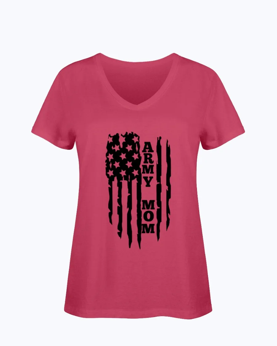 Army Mom Old Flag T-shirts