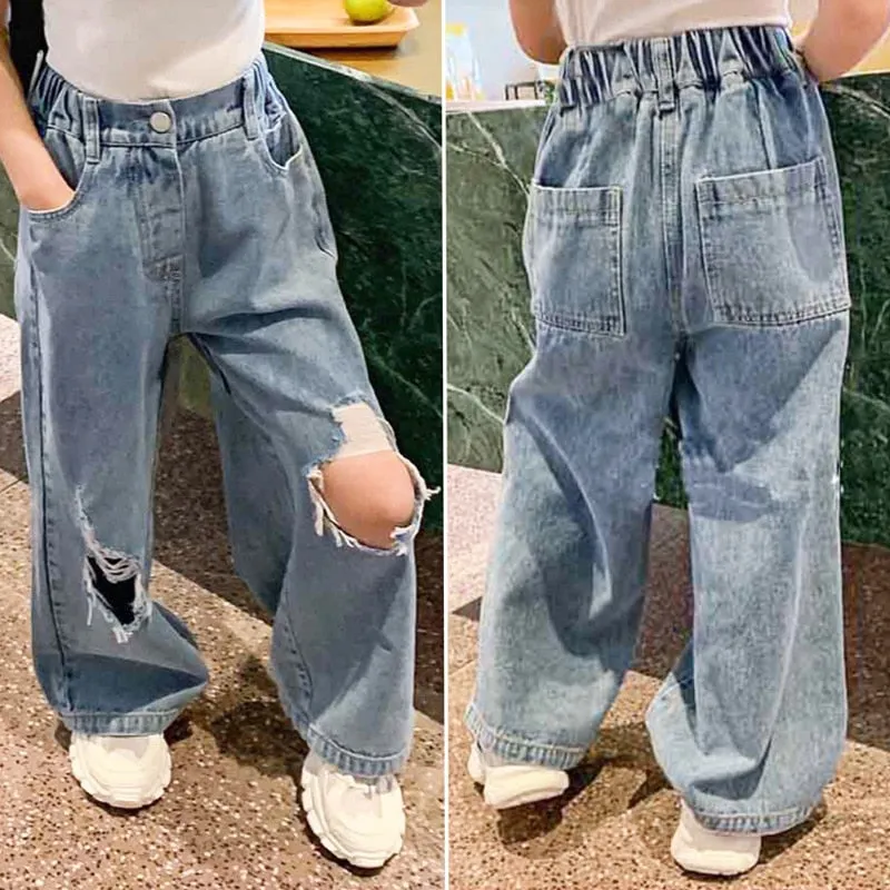 Baby & Toddler Boys Jeans Spring Autumn Children Boys Casual Hole Pants - BBJ0211