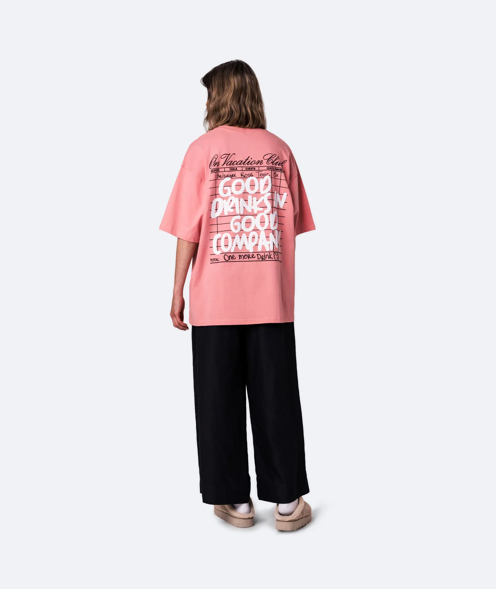 Belsazar x OVC One More Drink T-Shirt - Rose