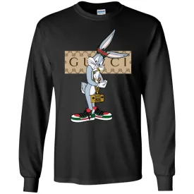 Best Gucci Rabbit T-shirt Men Long Sleeve Shirt