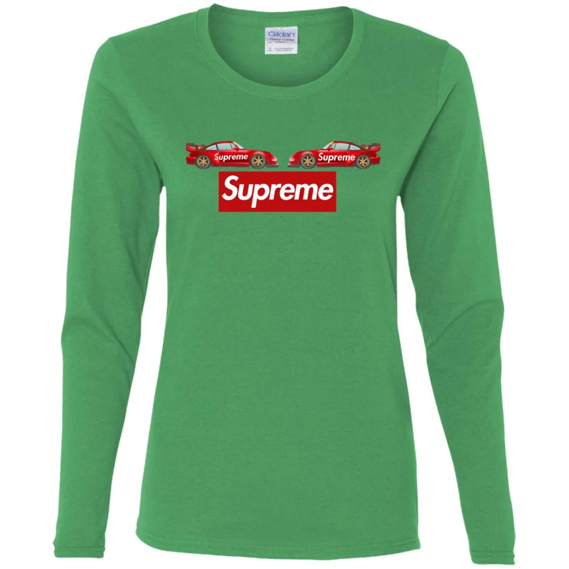 Best Supreme Car T-shirt Women Long Sleeve Shirt