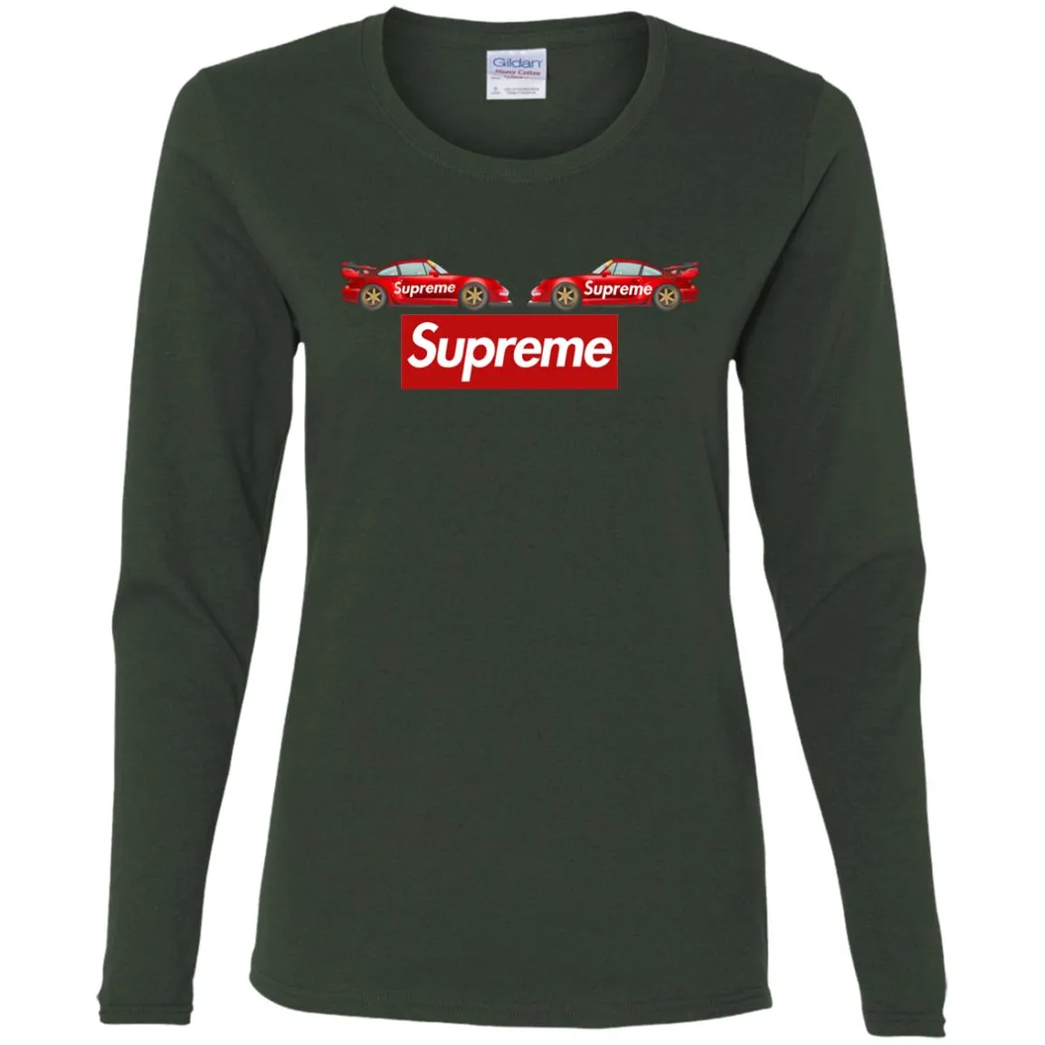 Best Supreme Car T-shirt Women Long Sleeve Shirt