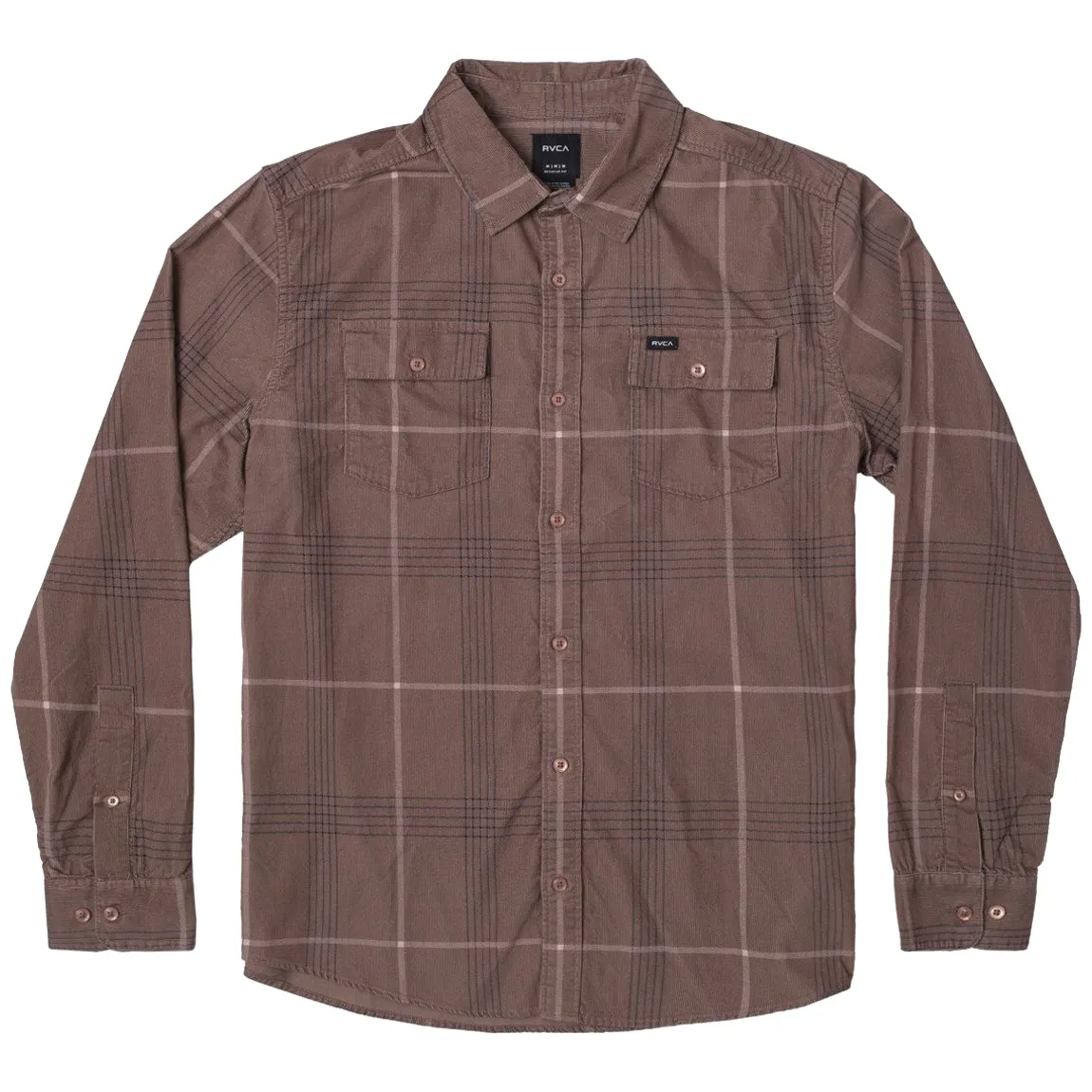 BLUES WALK CORD LONG SLEEVE RUST