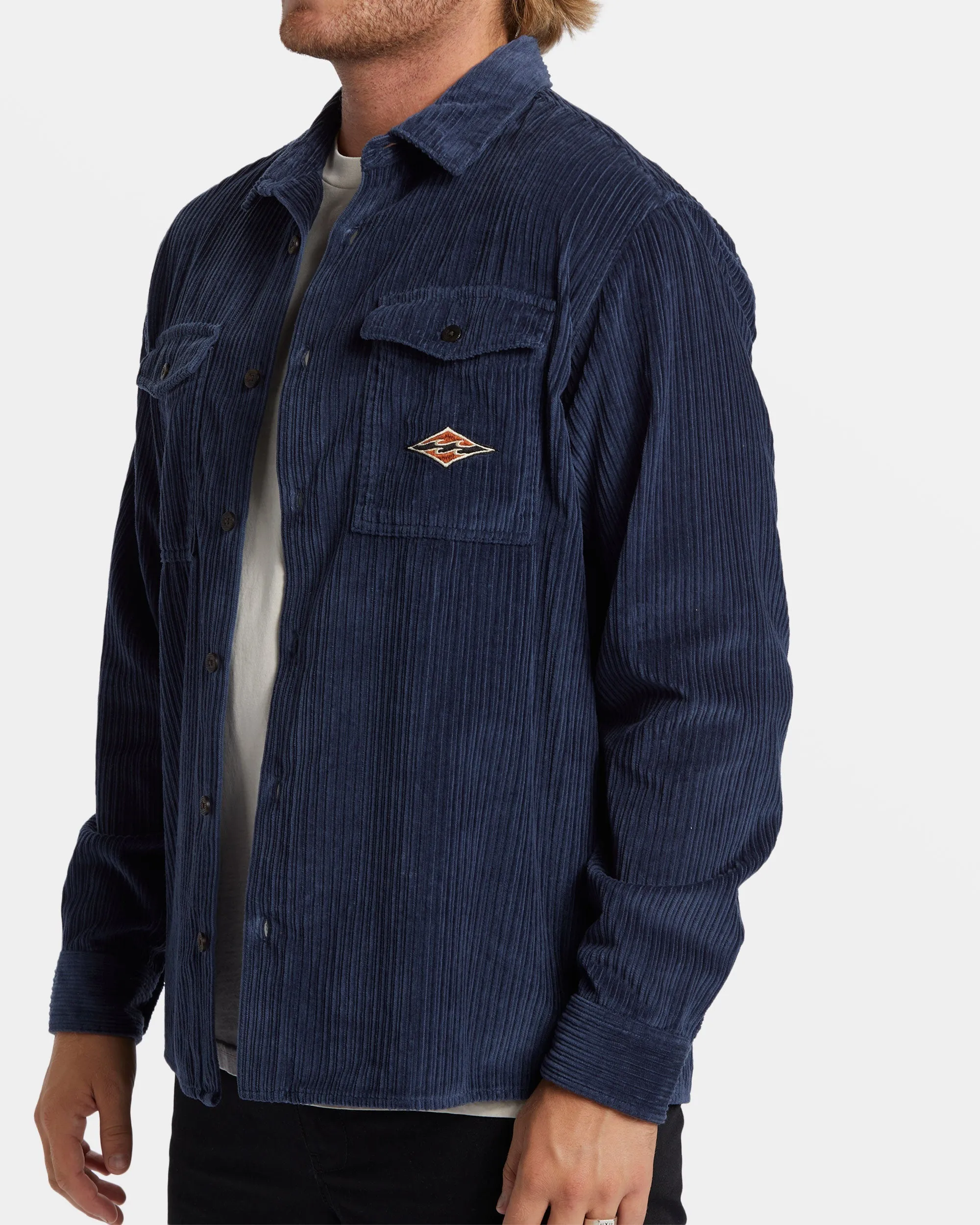 Bong Days Long Sleeve Shirt - Dusty Navy