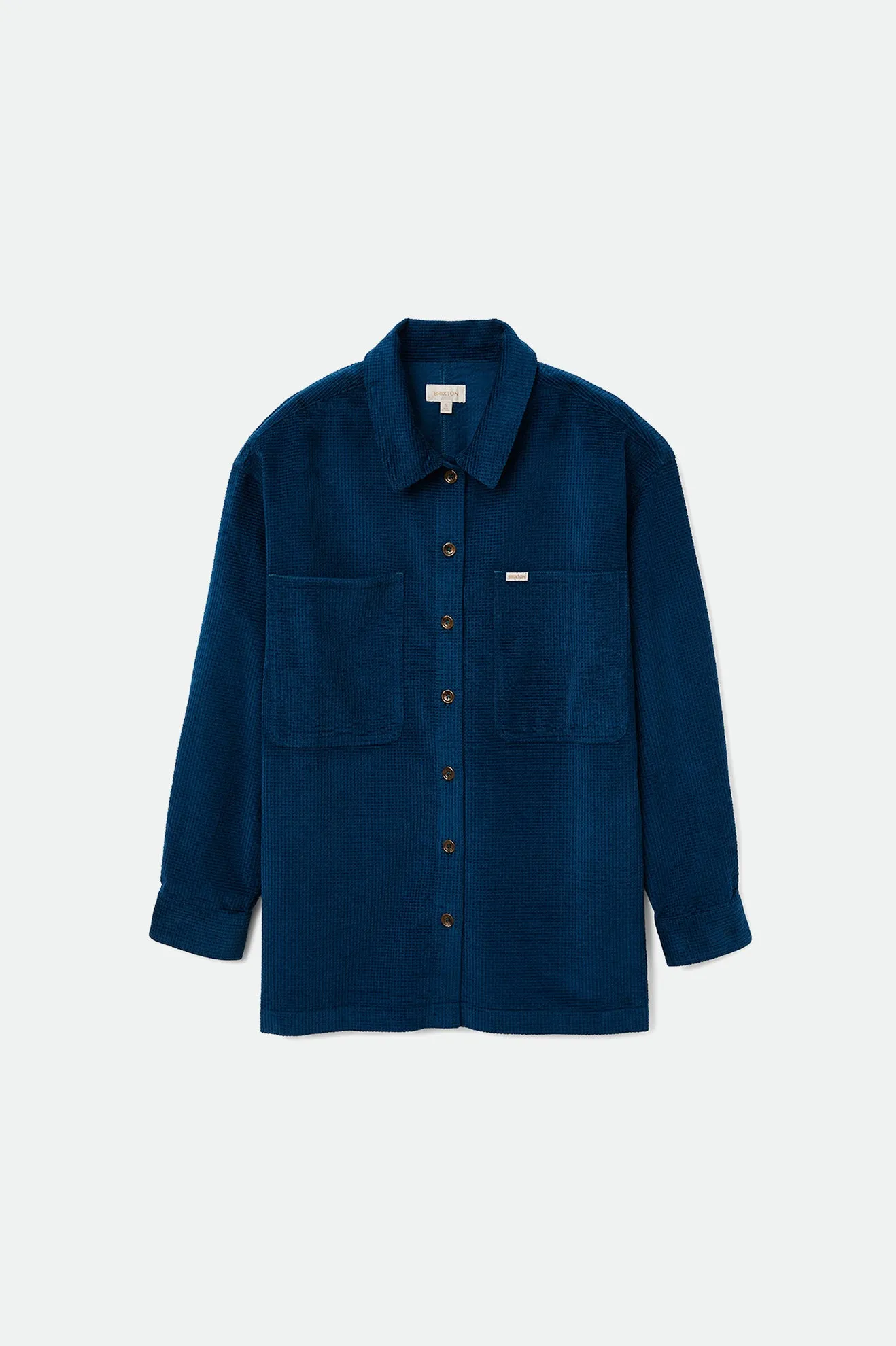 Bowery Tunic Overshirt - Marine Blue