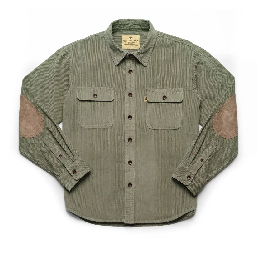 Bradford Corduroy Shirt Jac | Sage