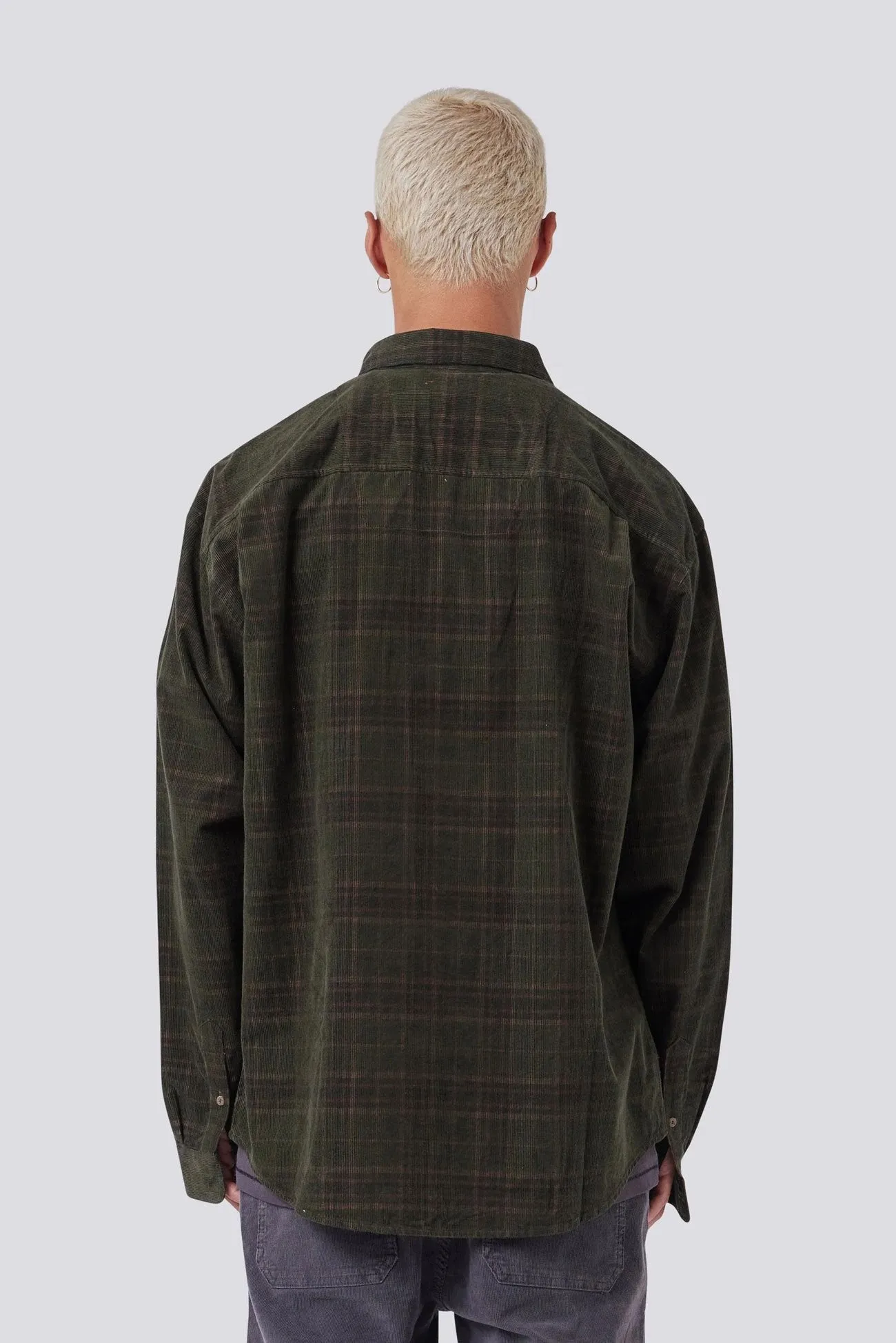 Cabin 2.0 Shirt Forest Cord Plaid