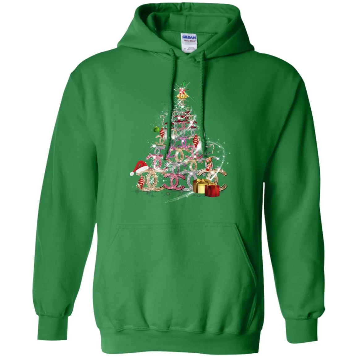 Chanel Christmas Tree T-shirt Pullover Hoodie Sweatshirt