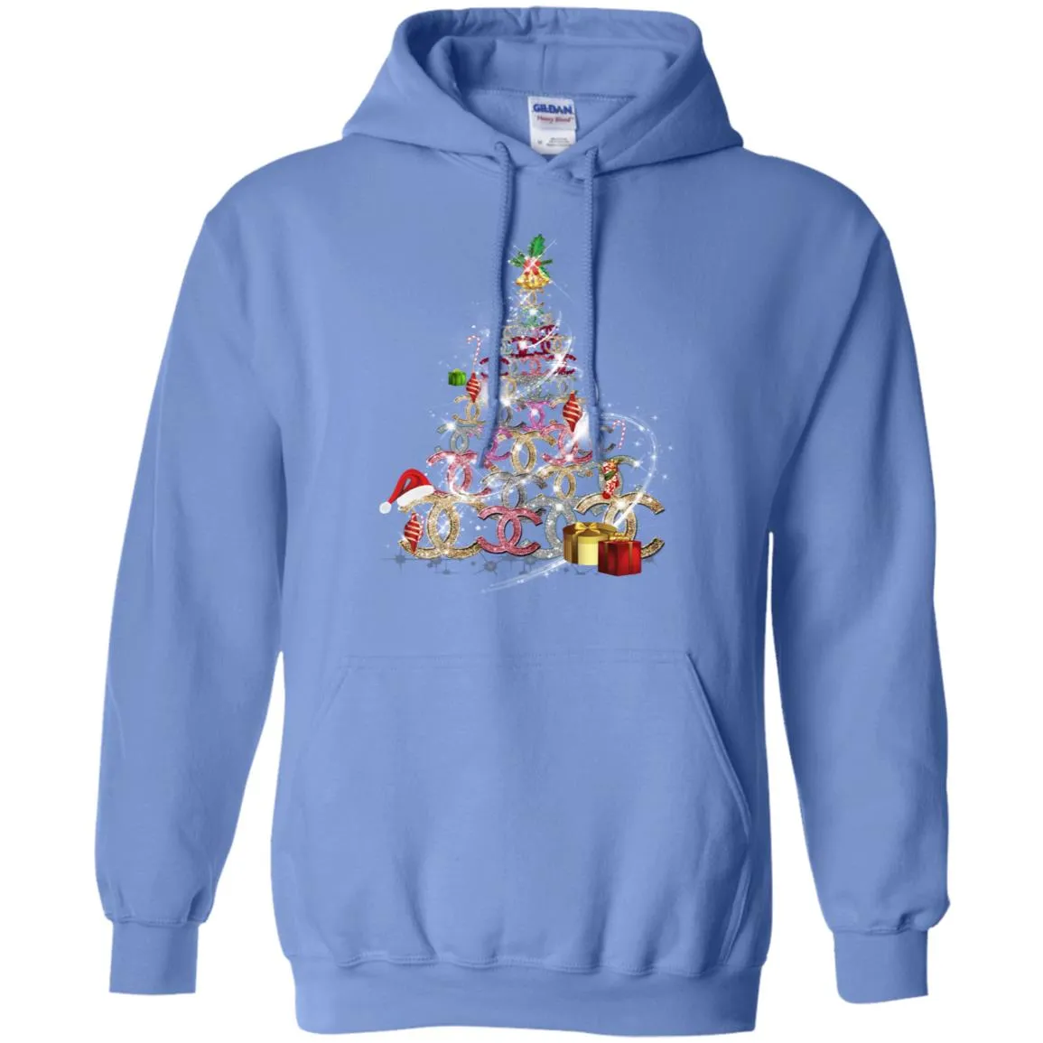 Chanel Christmas Tree T-shirt Pullover Hoodie Sweatshirt