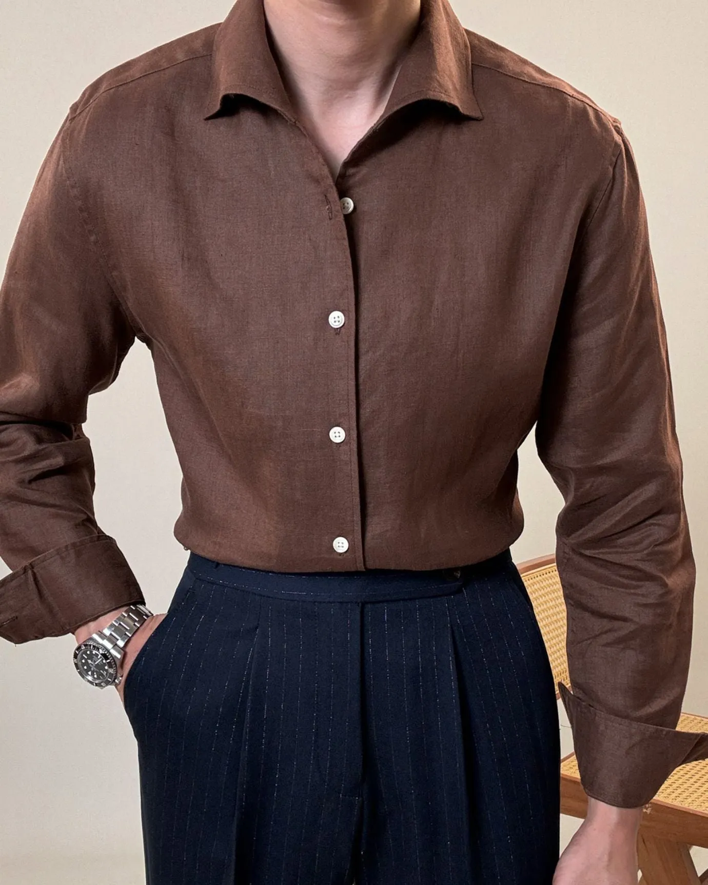 Classy Linen Vita Shirt