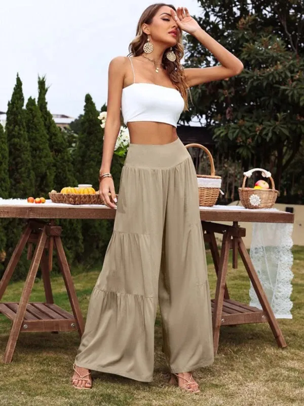 Cotton Soft Wide Leg Pants