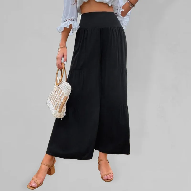 Cotton Soft Wide Leg Pants