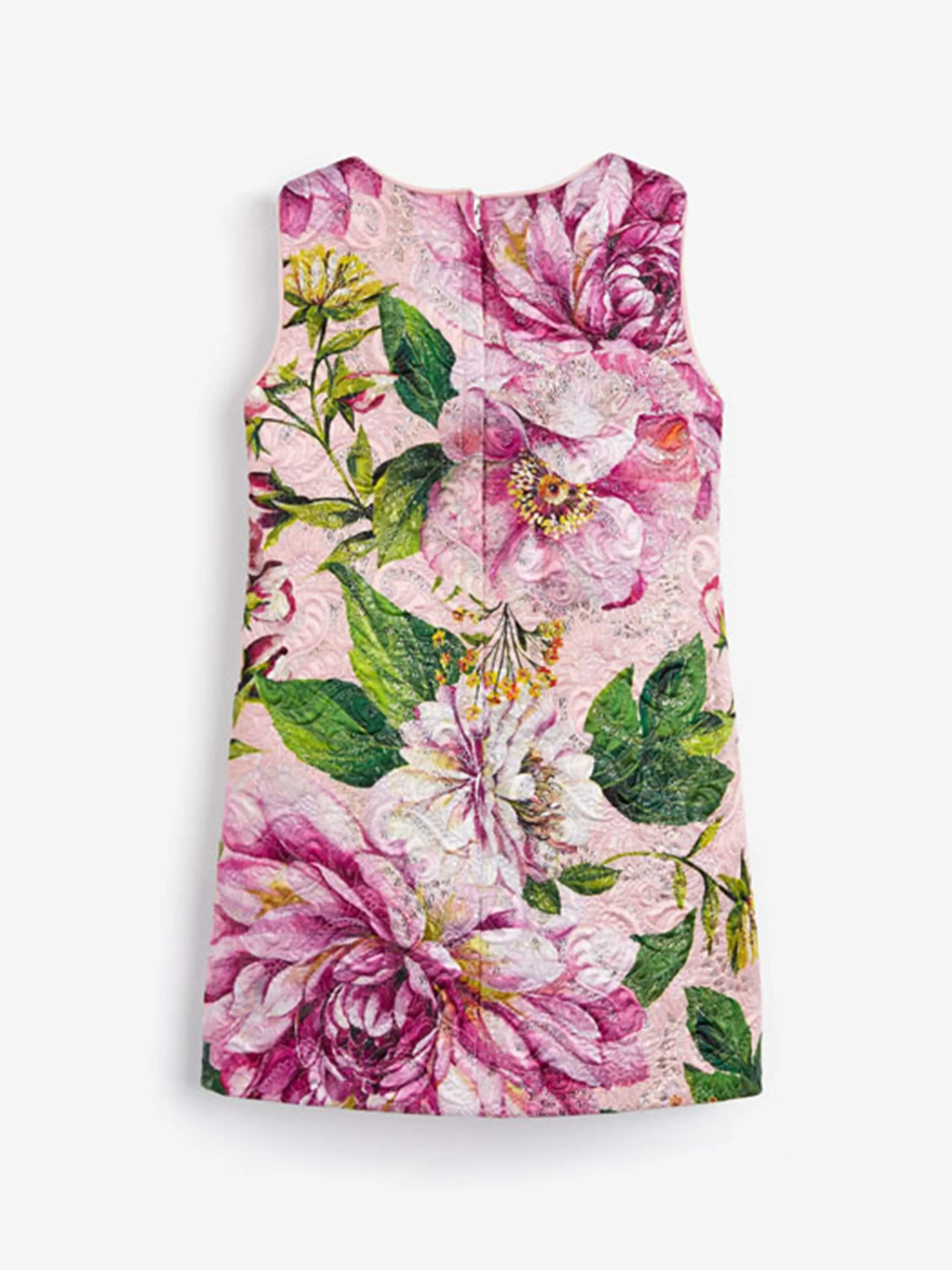 Dolce & Gabbana Girls Dress - Floral Jacquard Dress