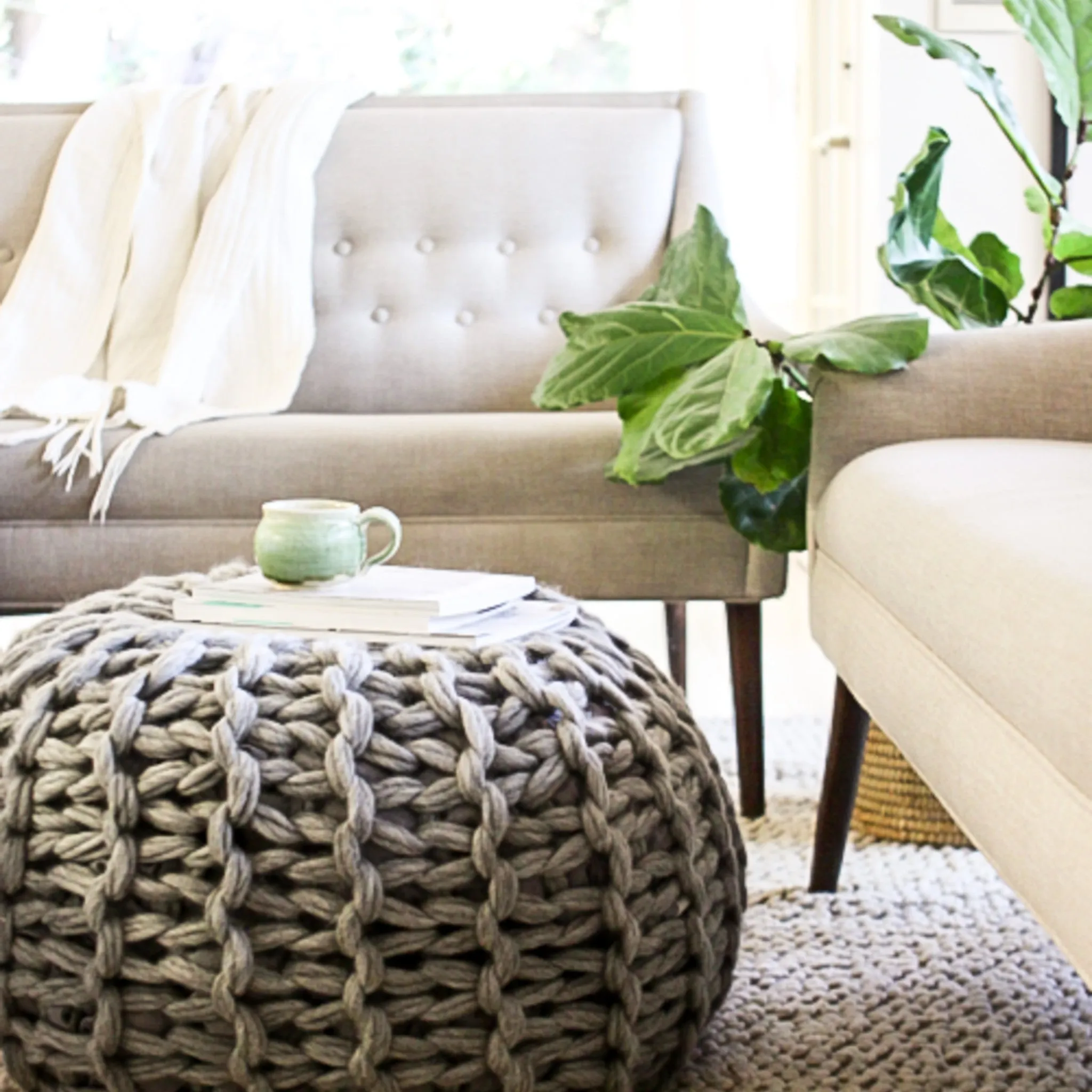 Fabulous Floor Pouf Pattern