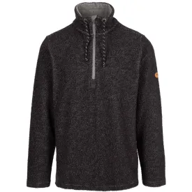 Falmouthfloss Men's 1/2 Zip Sweater in Black