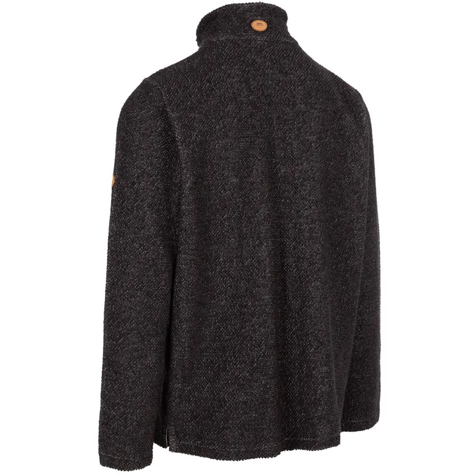 Falmouthfloss Men's 1/2 Zip Sweater in Black