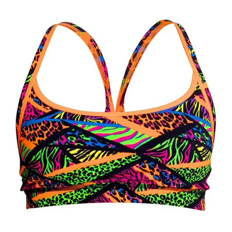 Funkita - Jungle Jagger - Ladies Bikini Sports Top