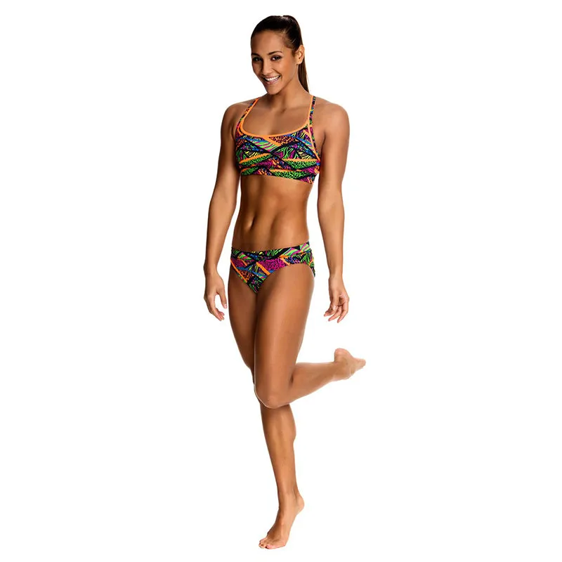 Funkita - Jungle Jagger - Ladies Bikini Sports Top