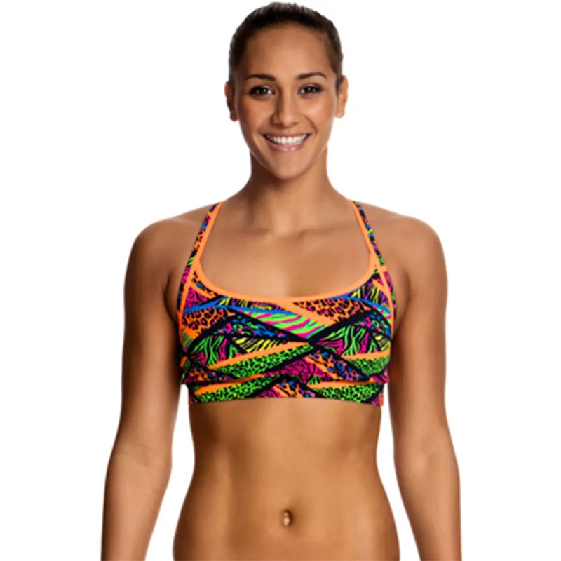 Funkita - Jungle Jagger - Ladies Bikini Sports Top