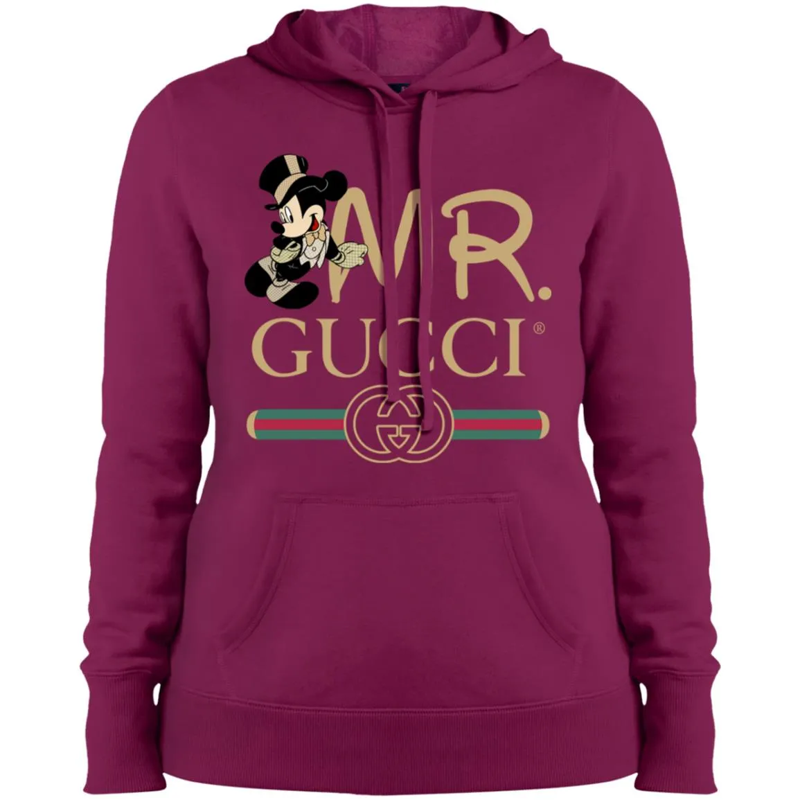 Gucci Couple Disney Mickey Valentine's Day T-shirt Women Hooded Sweatshirt