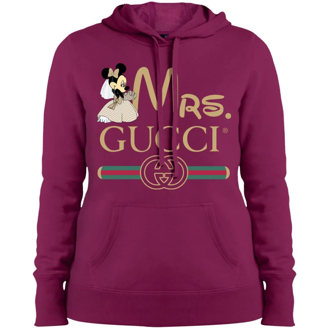 Gucci Couple Disney Minnie Valentine's Day T-shirt Women Hooded Sweatshirt