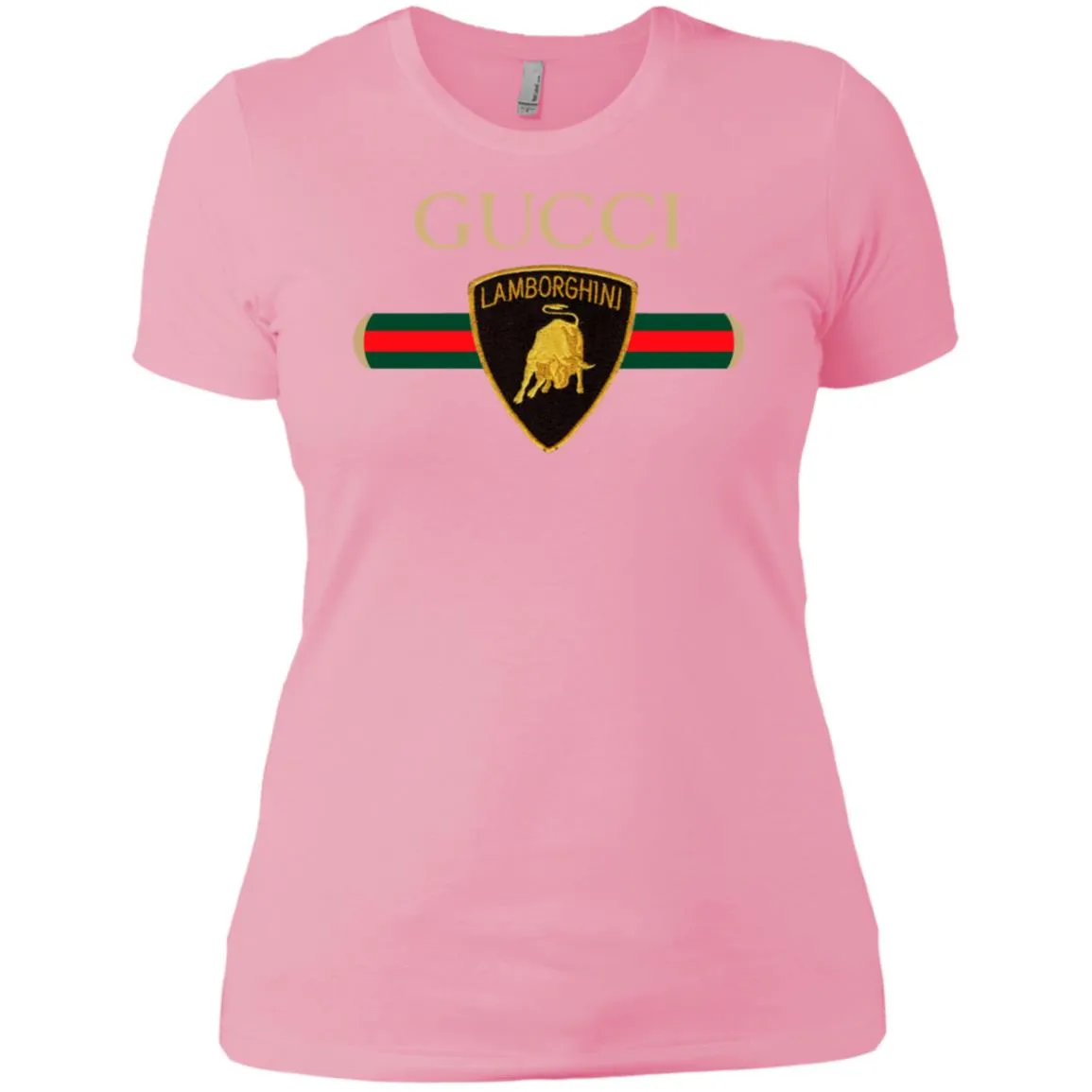 Gucci Lamborghini T-shirt Women Cotton T-Shirt