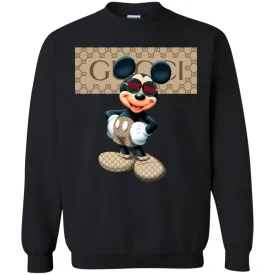 Gucci Mickey Gift Birthday T-shirt Crewneck Pullover Sweatshirt