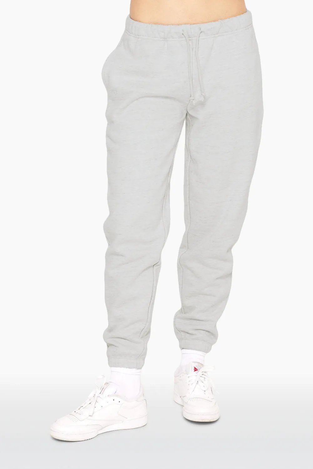 HEAVYWEIGHT SWEATS DRAWSTRING SWEATPANTS - HEATHER GREY