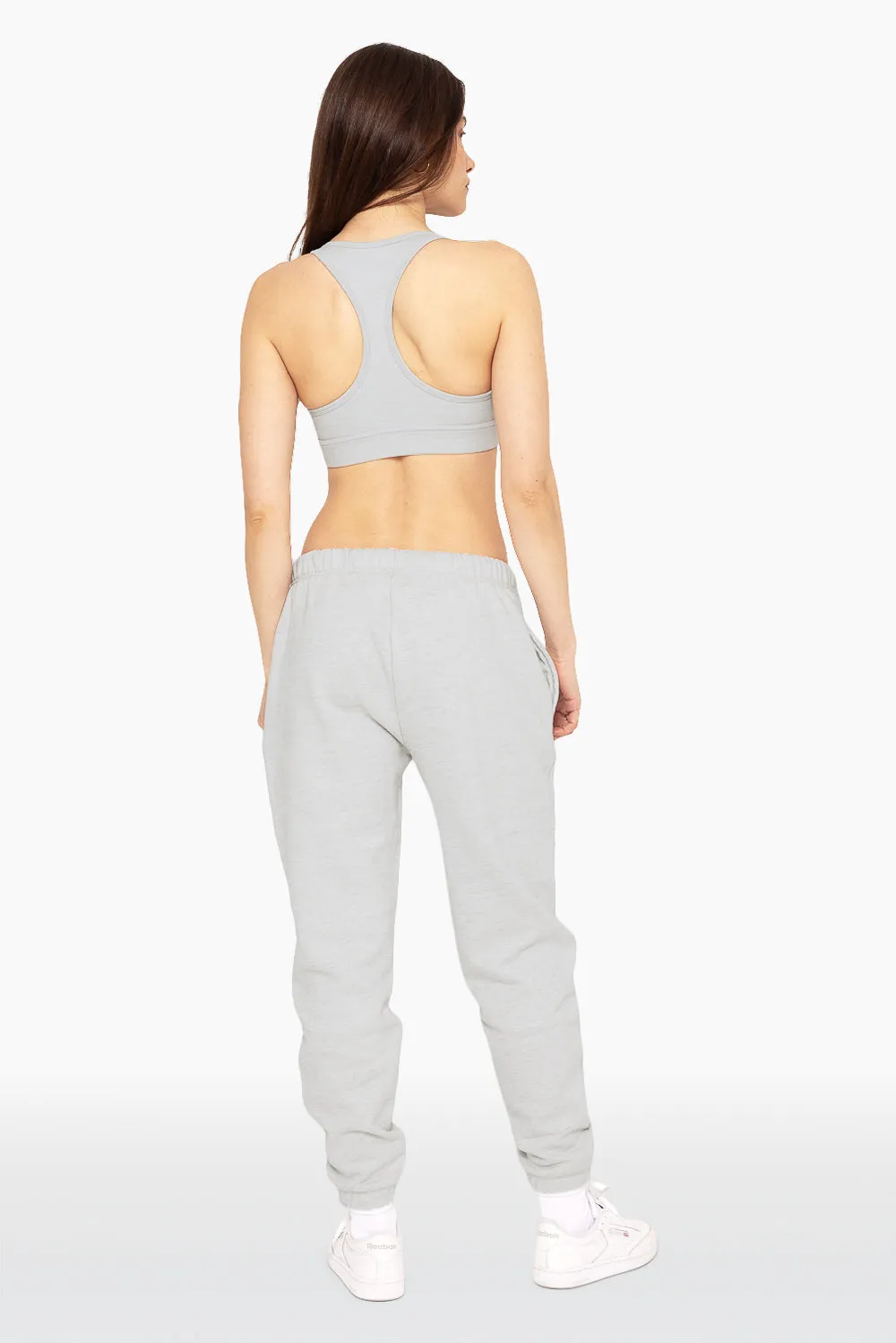 HEAVYWEIGHT SWEATS DRAWSTRING SWEATPANTS - HEATHER GREY