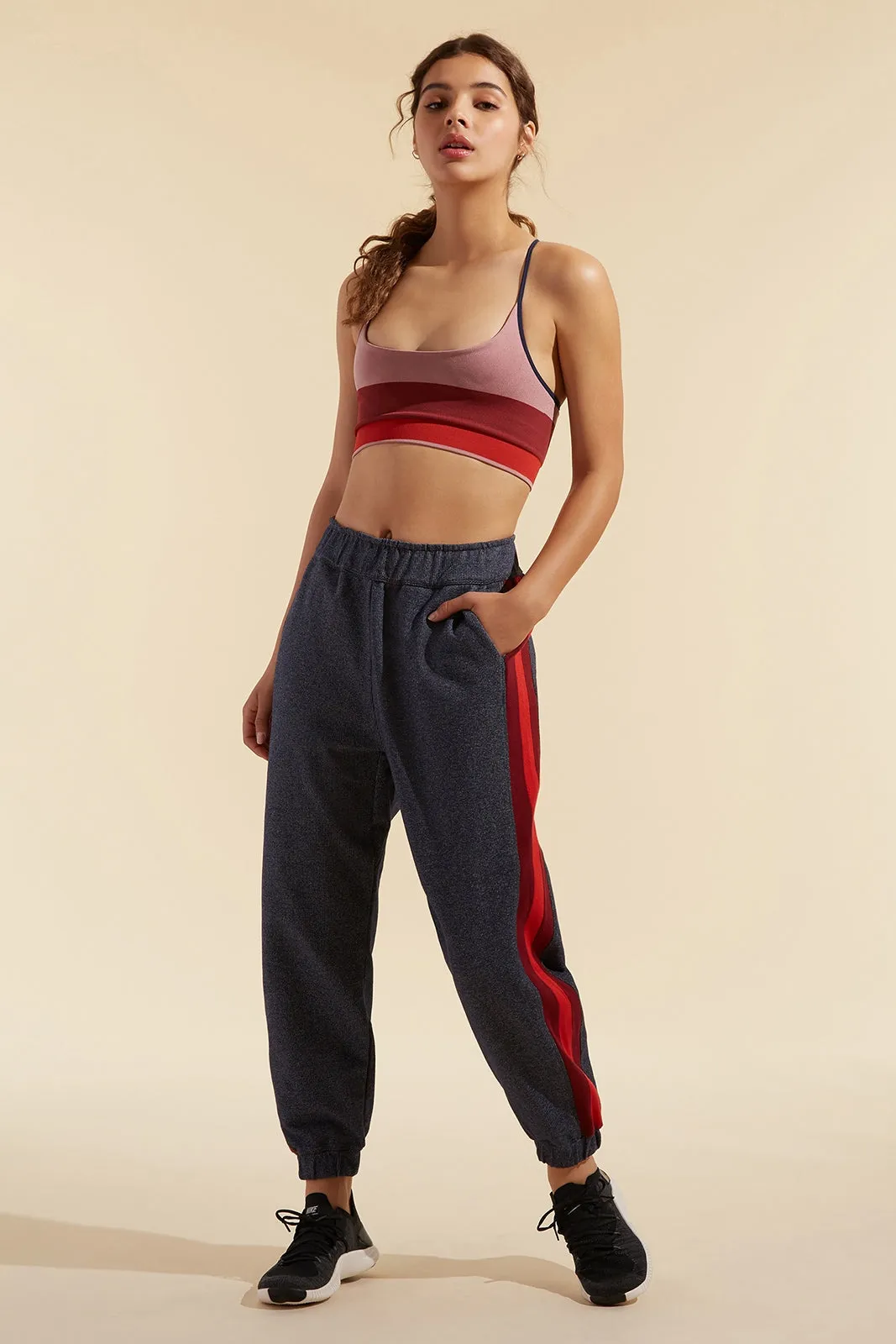 Horizon Track Pant - Navy Marl