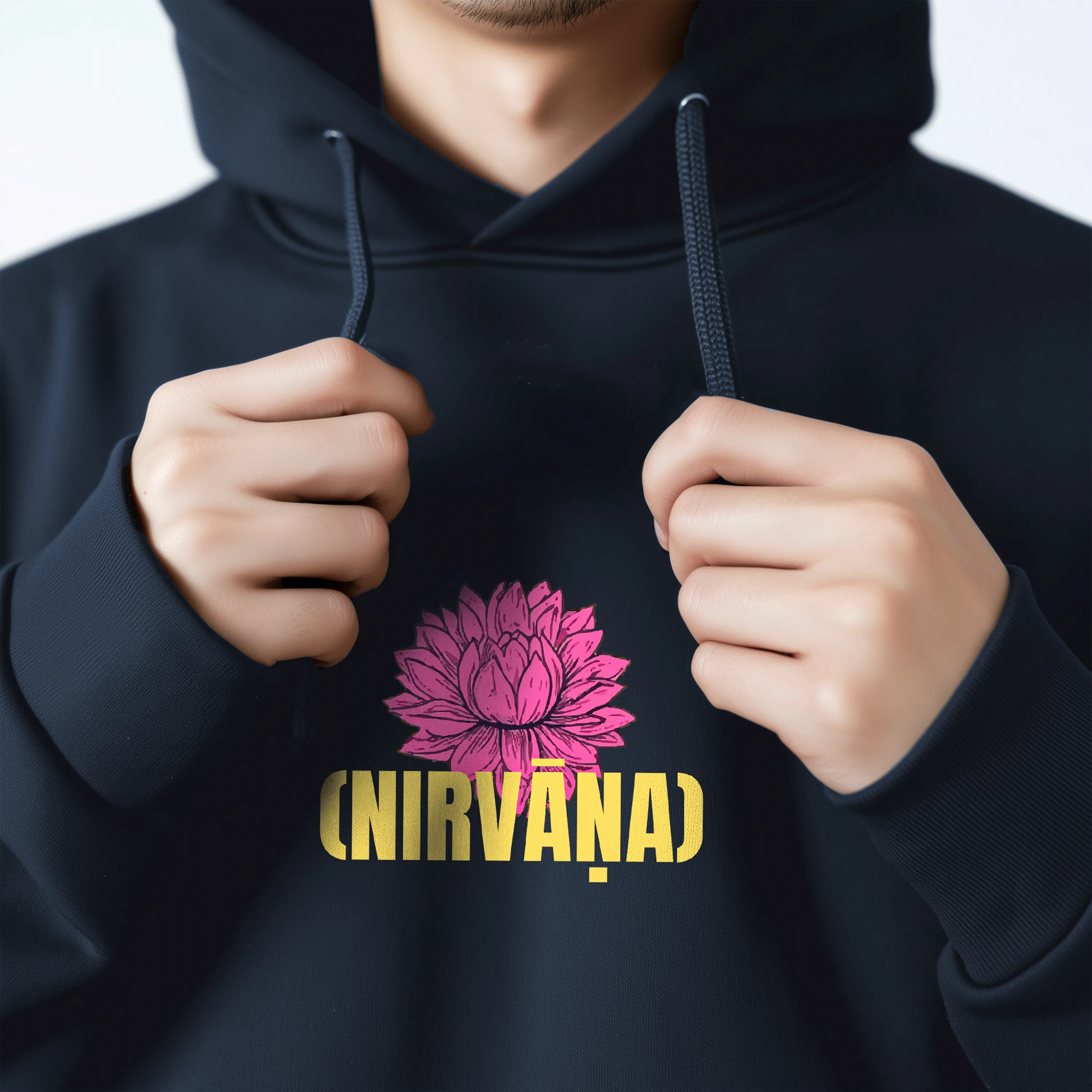 In Search For Nirvana Oversized Hoodie