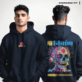 In Search For Nirvana Oversized Hoodie