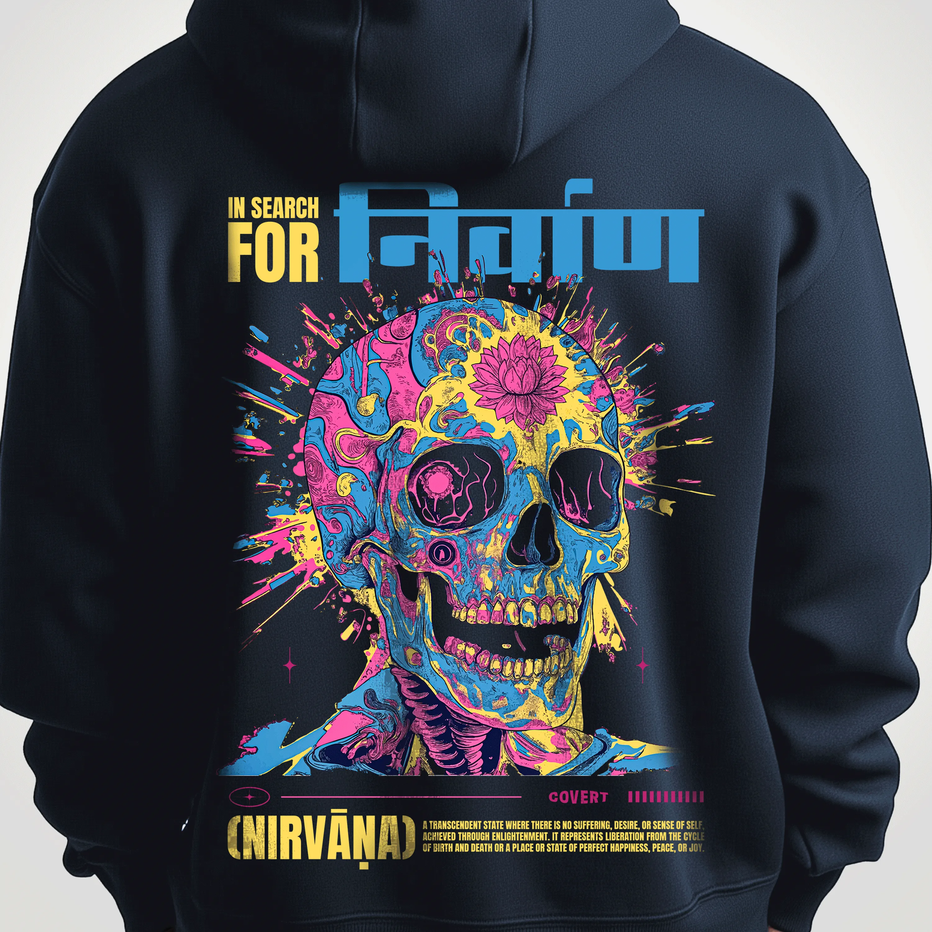 In Search For Nirvana Oversized Hoodie