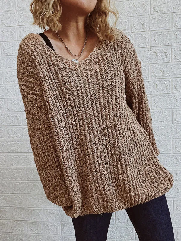 Jezabelle Vneck Sweater