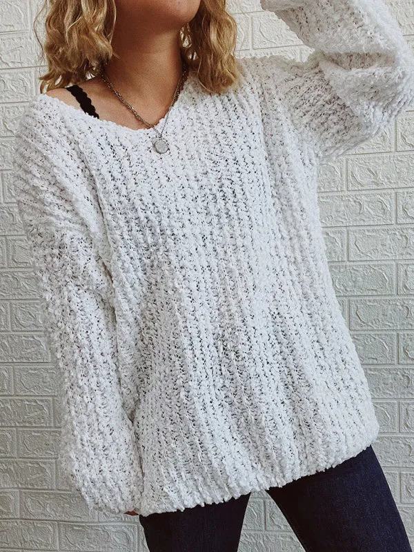 Jezabelle Vneck Sweater