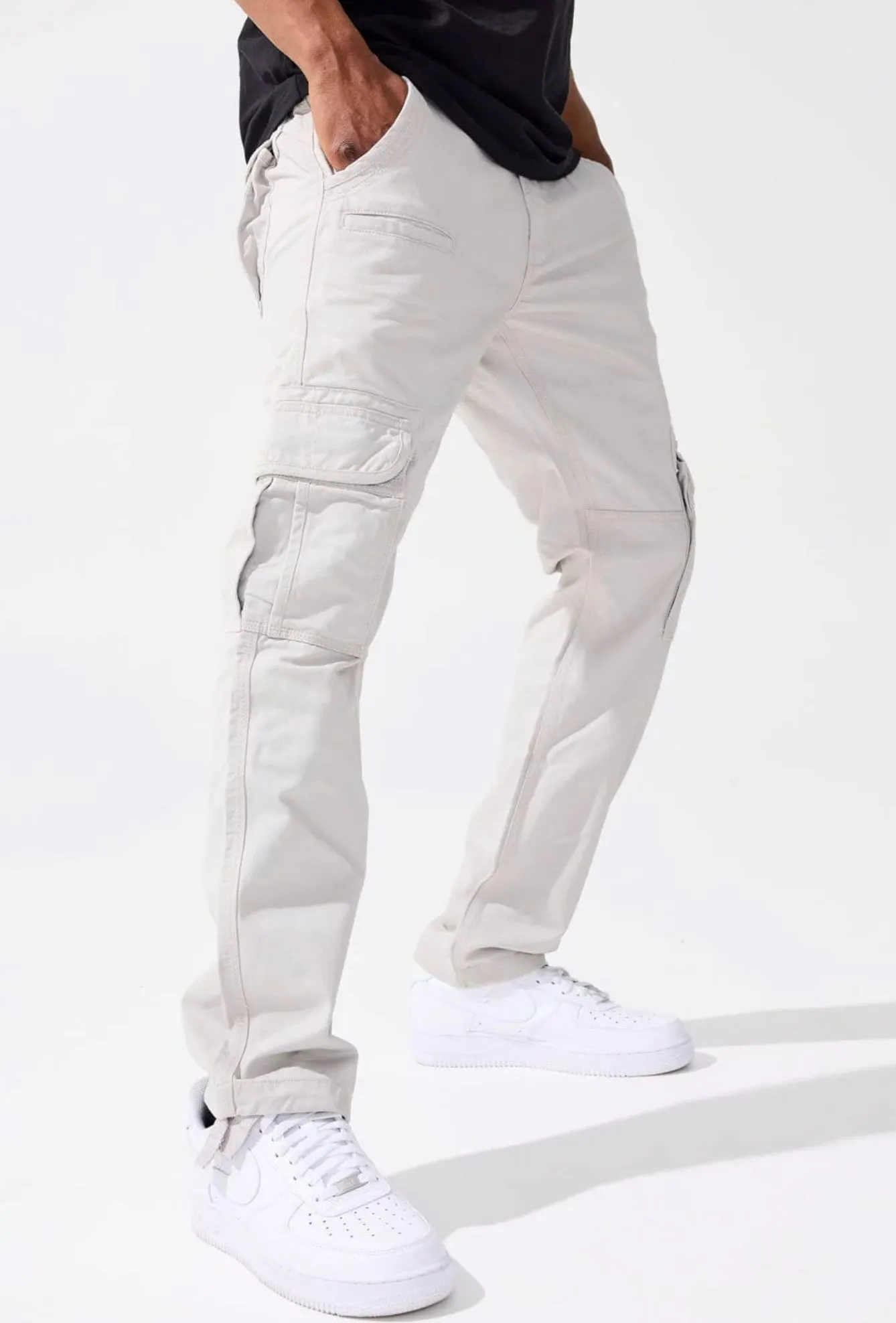 Jordan Craig- Jeans - Casual Long Cargo - Cement