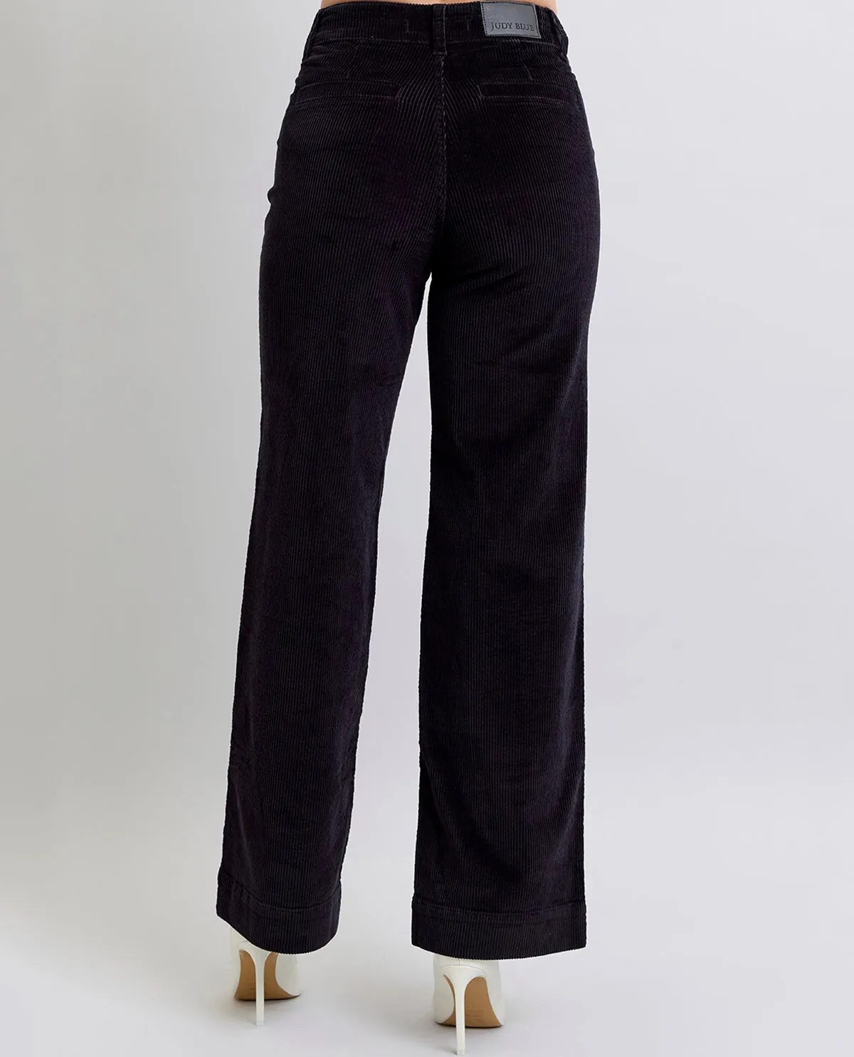 Judy Blue Corduroy Wide Leg Trouser Pant