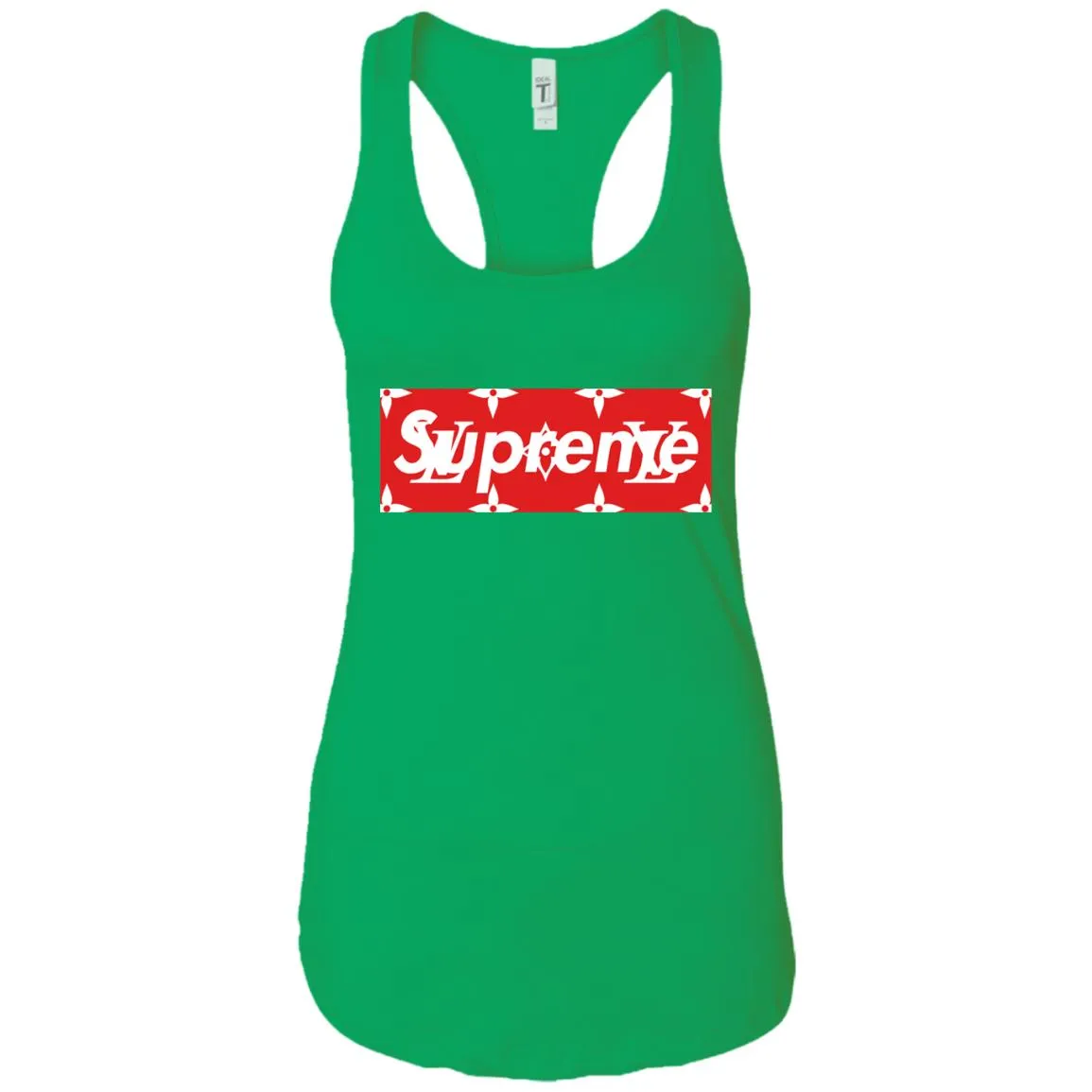 Louis Vuitton Box Supreme T-shirt Women Tank Top