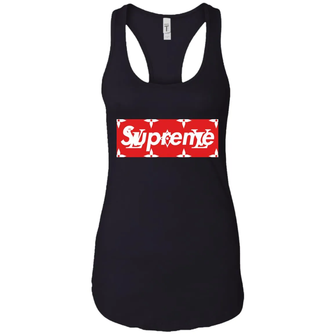 Louis Vuitton Box Supreme T-shirt Women Tank Top