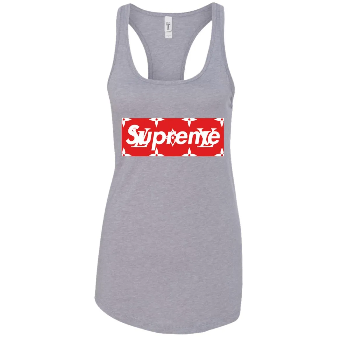 Louis Vuitton Box Supreme T-shirt Women Tank Top