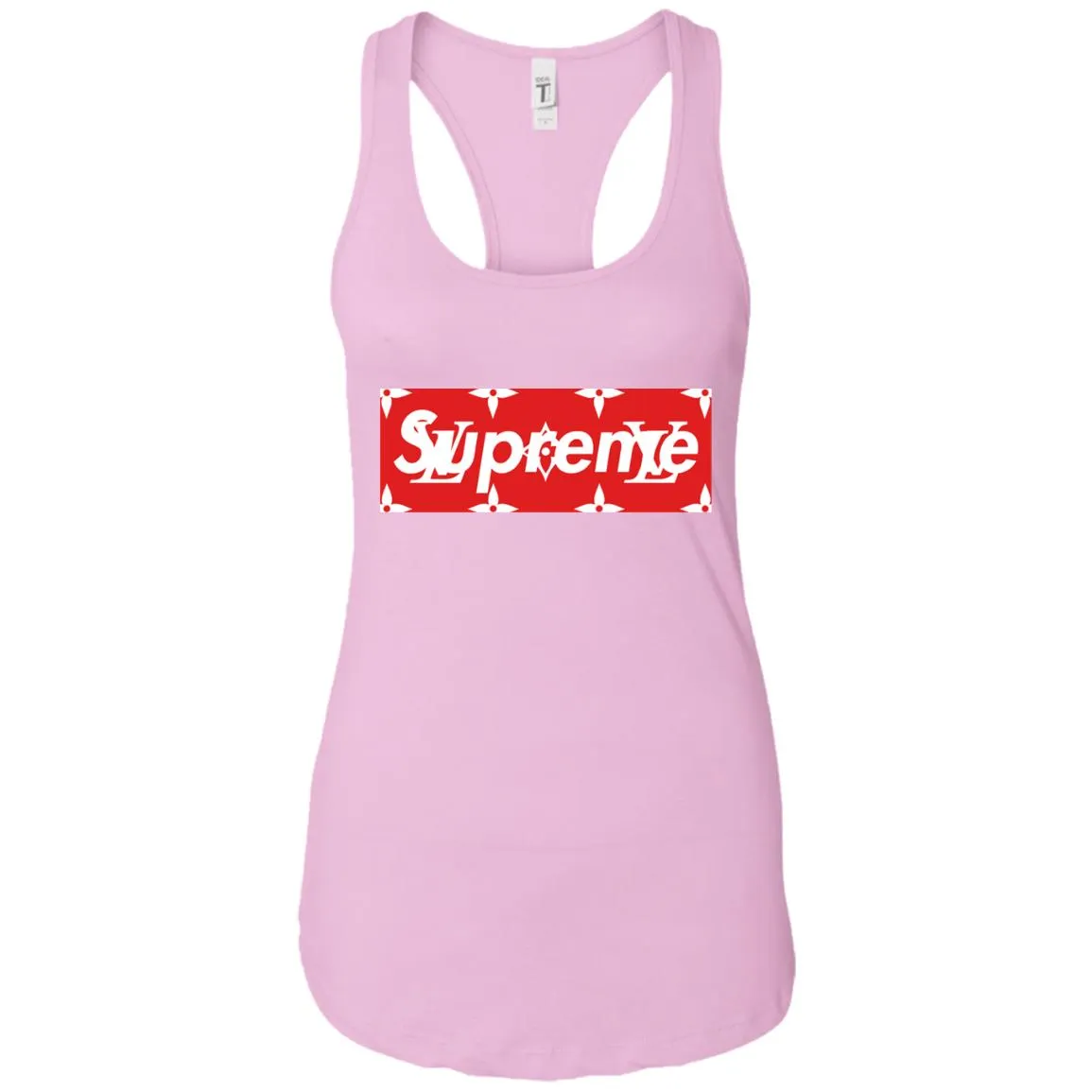 Louis Vuitton Box Supreme T-shirt Women Tank Top