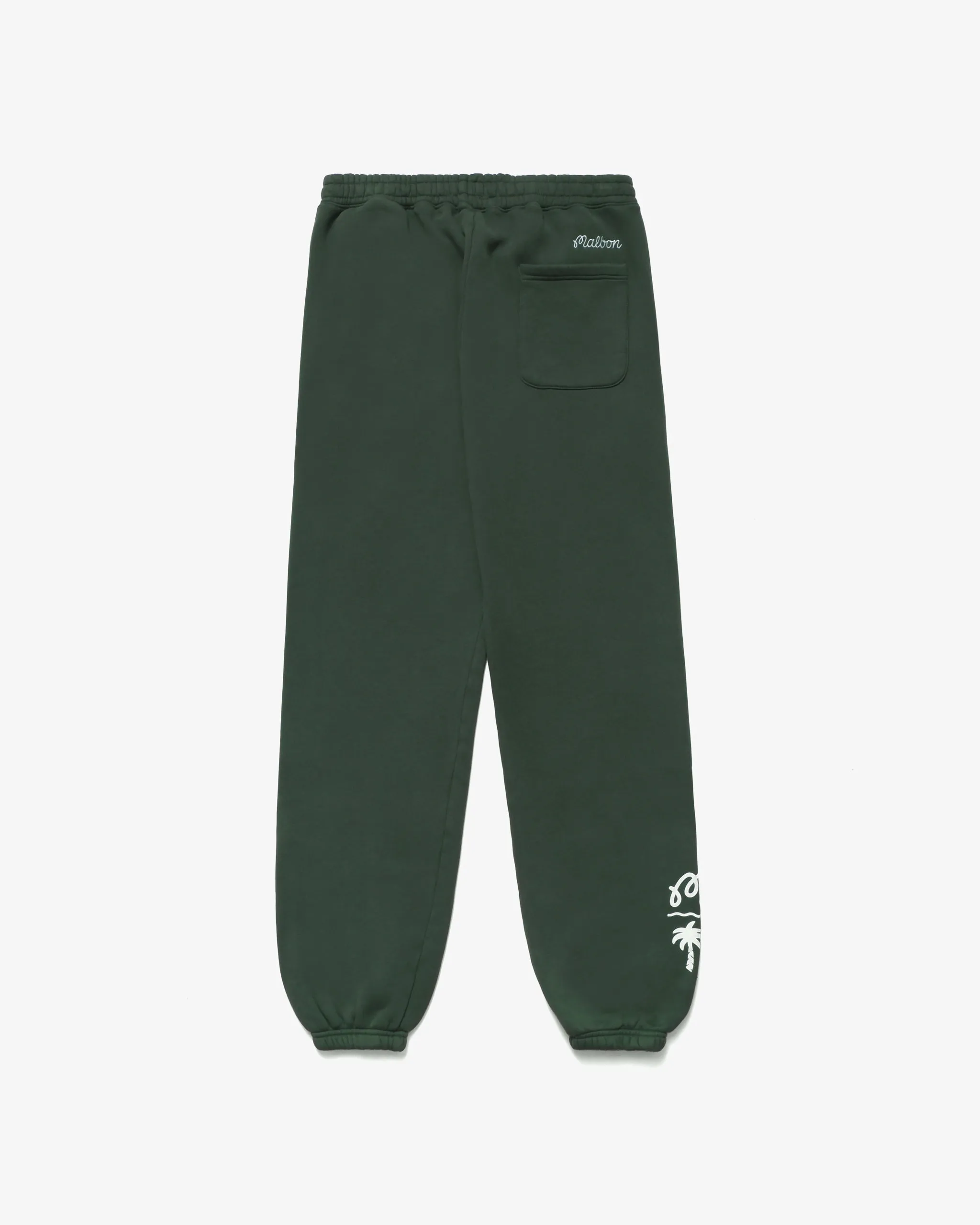 MALBON X PALM TREE CREW SWEATPANTS