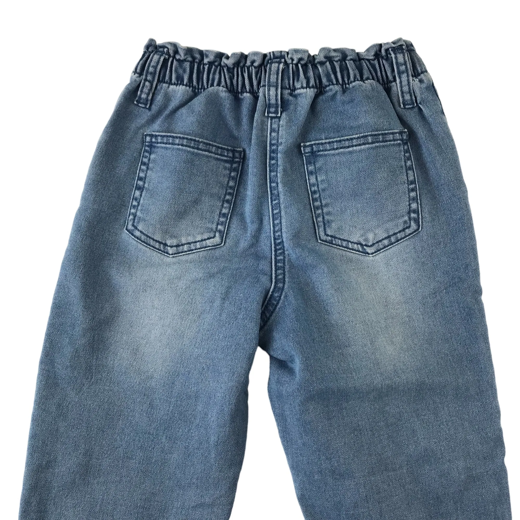 Matalan jeans 4-5 years blue pull up elasticated waist