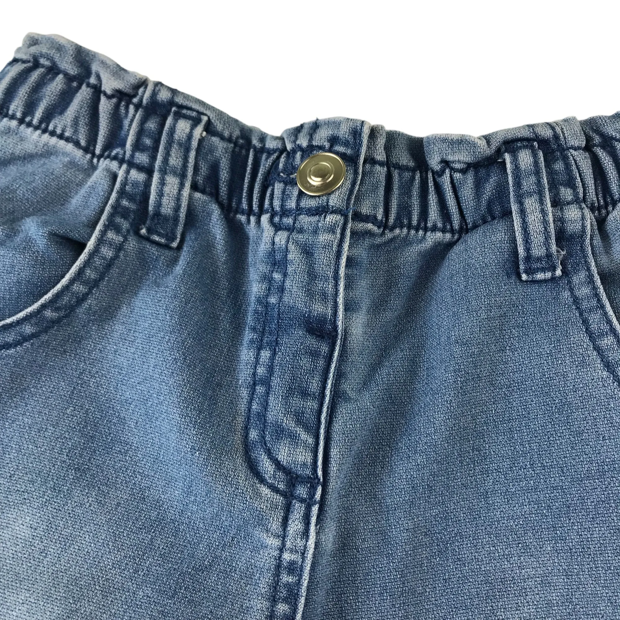 Matalan jeans 4-5 years blue pull up elasticated waist