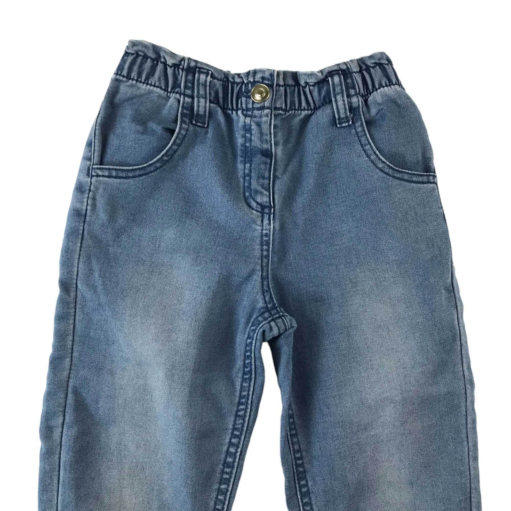 Matalan jeans 4-5 years blue pull up elasticated waist